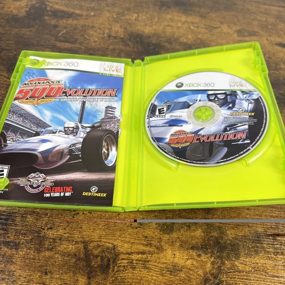 Indianapolis 500 Evolution Microsoft Xbox 360 2009 Racing Game CIB Tested